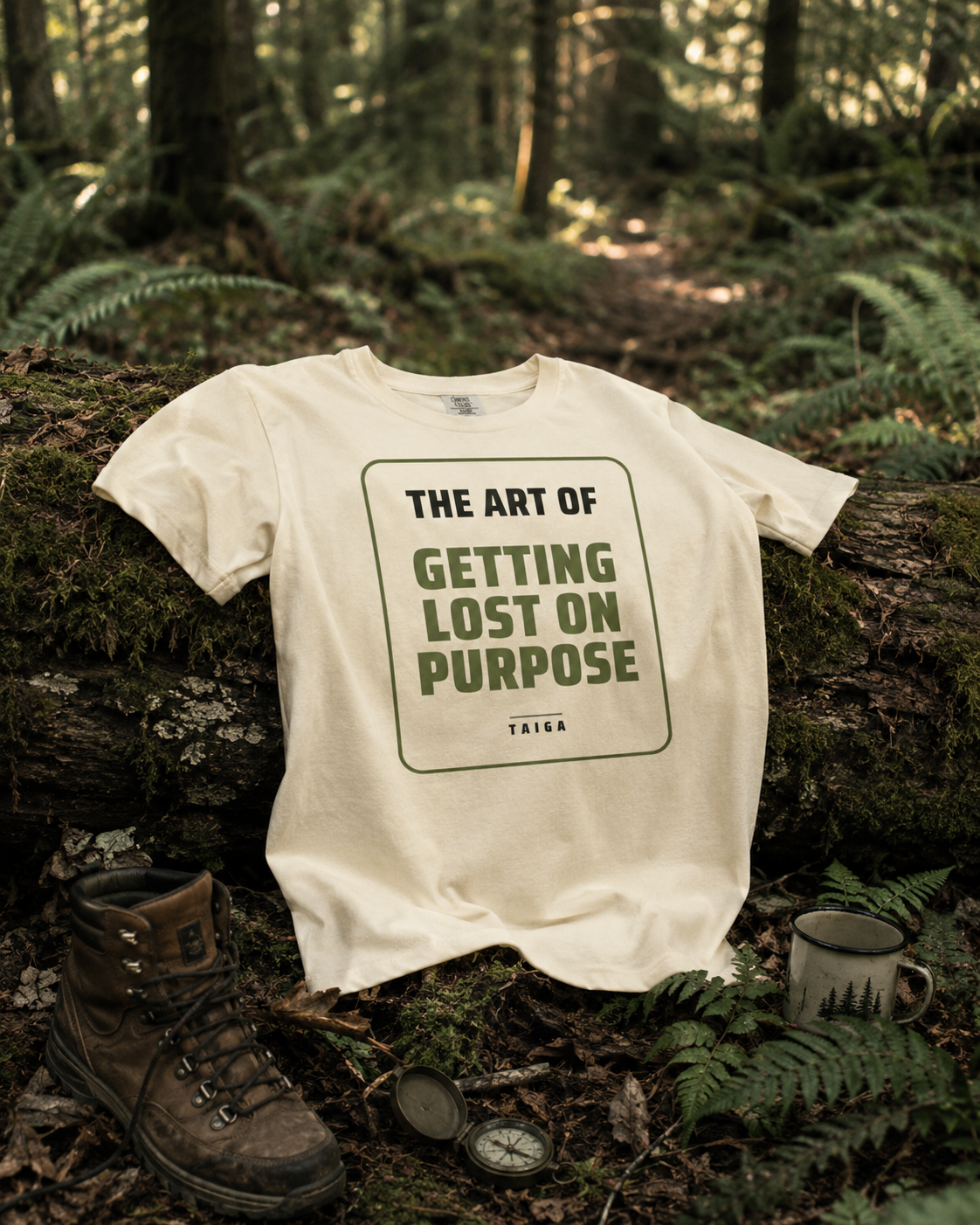 The Art of Getting Lost on Purpose — Heavyweight Tee