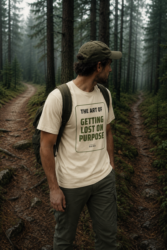 The Art of Getting Lost on Purpose — Heavyweight Tee