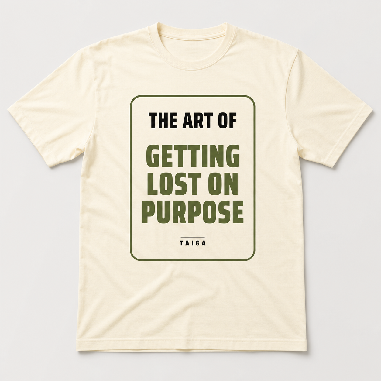 The Art of Getting Lost on Purpose — Heavyweight Tee
